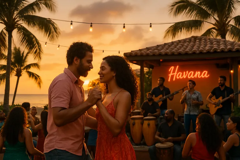Caribische ritmes en rum bij zonsondergang: havana vibes op bonaire
