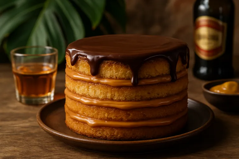 Cubaanse laagjestaart met rum en dulce de leche: de tropische verleiding van havana
