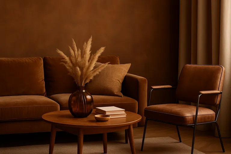 Havana-bruin: warme tint met tijdloze klasse voor interieur, mode en design