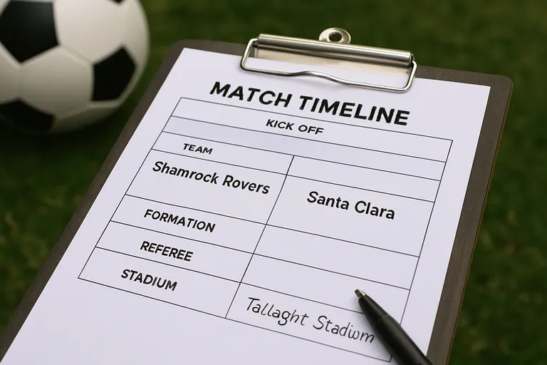 Live tijdlijn van een wedstrijd opzetten en bijhouden