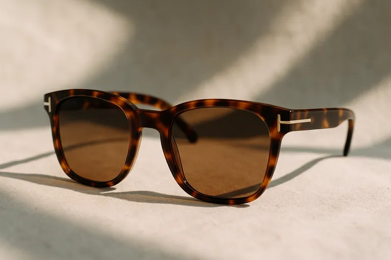 Tom ford havana: de zonnebril met tijdloze klasse en het iconische T-logo