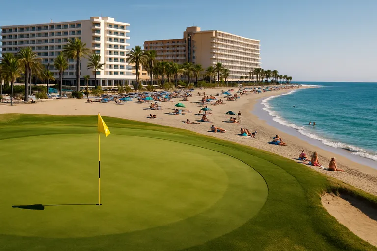 Vakantiegeluk aan playa serena bij Hotel alua golf trinidad, waar zon, zee en golf samenkomen