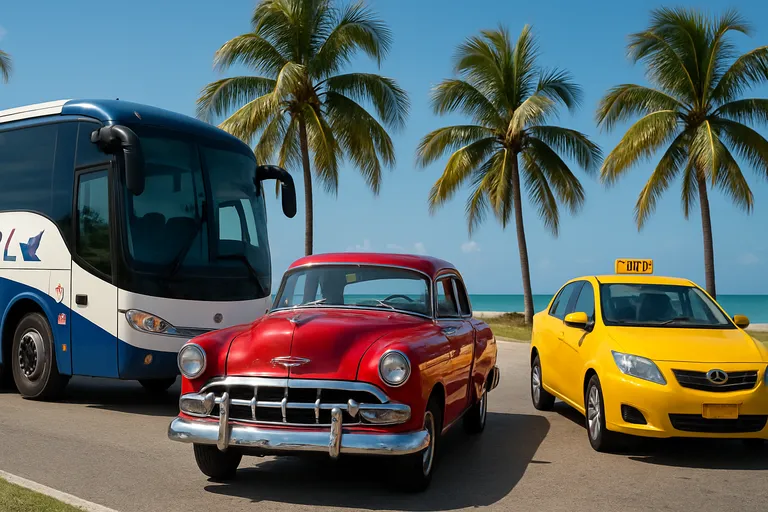 Van havana naar varadero: ontspannen reizen met bus, taxi of oldtimer