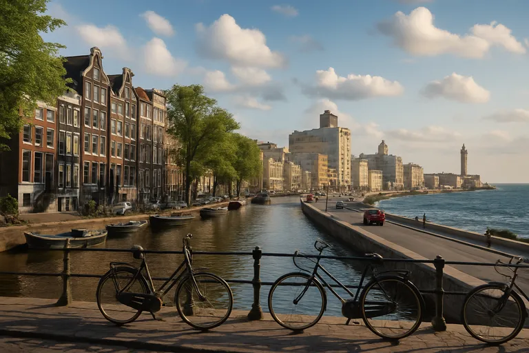 Waar de malecón de grachten ontmoet: van amsterdam naar havana