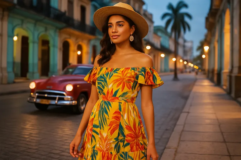 Zo kleed je je stijlvol volgens de havana nights dresscode: tropische flair en latin glamour