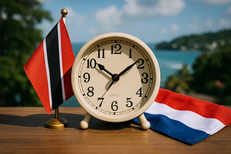 Zo werkt de tijd in Trinidad en tobago en het verschil met Nederland