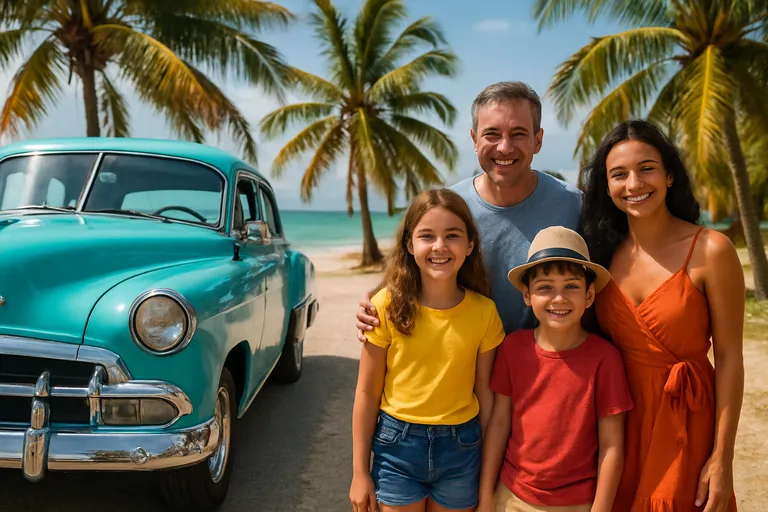 Cuba met kinderen: oldtimers, salsa en palmenstranden