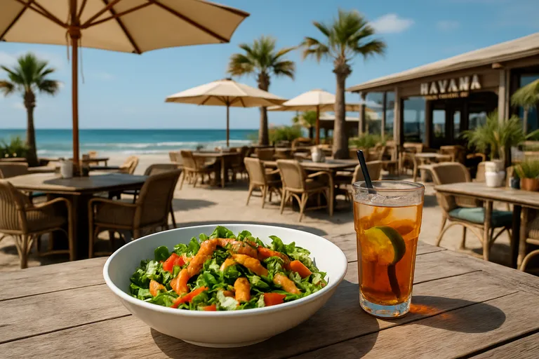 Eten en drinken bij Havana beach club