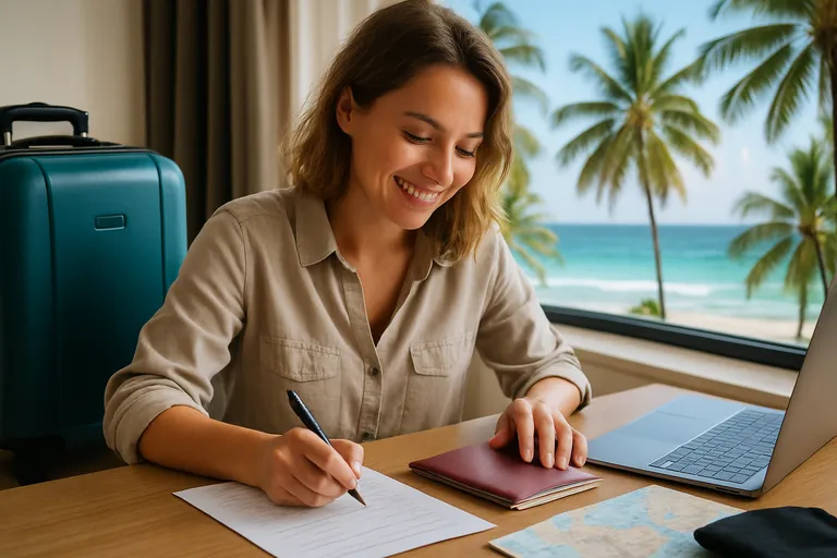 Praktisch geregeld voor vertrek
