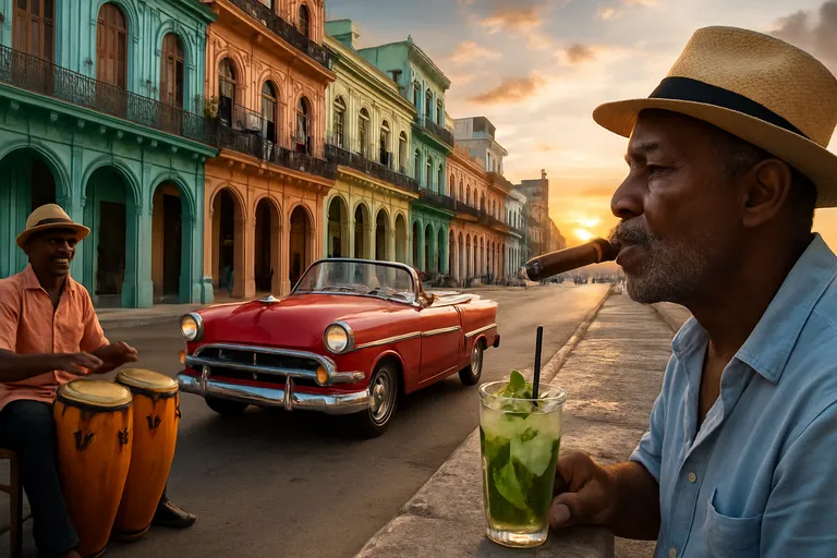 Rum, ritme en zeezucht: de ziel van havana in elke straat