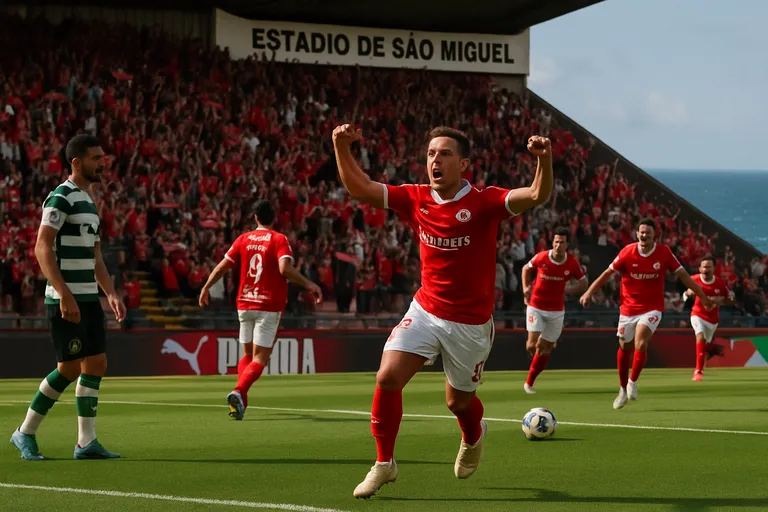 Santa clara uit Ponta delgada: voetbalpassie van de Azoren die harten verovert