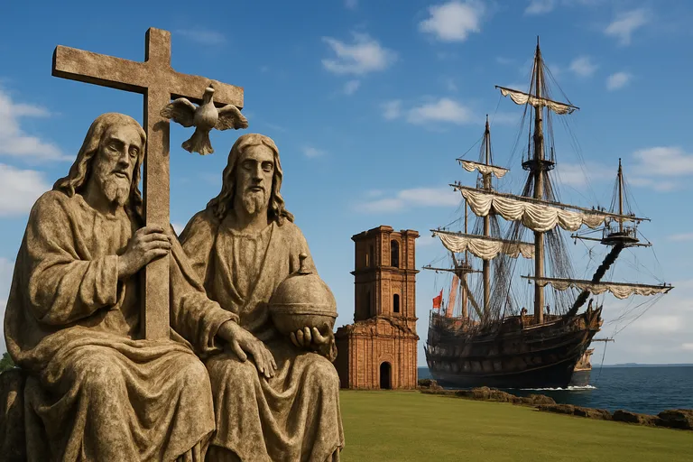 Santisima trinidad, waar geloof, ruïnes en maritieme legendes samenkomen