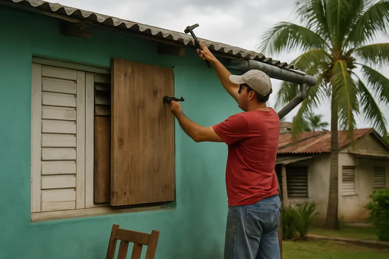 Voorbereiden op een orkaan in Cuba (bewoners en reizigers)