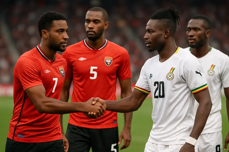 Wedstrijdkader: Trinidad en tobago - Ghana