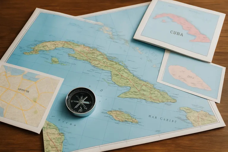 Welke kaart van Cuba heb je nodig?